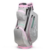 Callaway Org 14 HD Waterproof Golf Cart Bag - Grey/Pink
