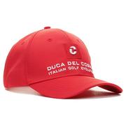 Duca Del Cosma Tour Golf Cap - Red