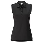 Ping Ladies Solene Sleeveless Golf Polo - Black