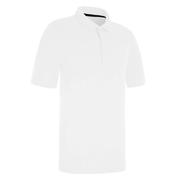 ProQuip Pro-Tech Solid Golf Polo Shirt - White