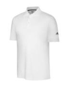 Adidas Climalite Cotton Stretch Pique Polo (White)