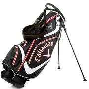 Callaway Golf Euro Chev Stand Golf Bag - Black/White
