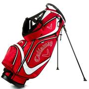 Callaway Golf Euro Chev Stand Golf Bag - Red/White