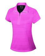 Adidas Girls Climacool 3 Stripe Polo