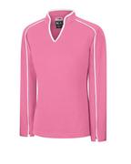 Adidas Girls ClimaLite LS Piped Mock 