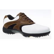 Footjoy Contour Golf Shoes White/Brown SALE