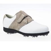 Footjoy Ladies AQLGolf Shoes White/Driftwood