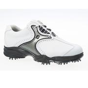 Footjoy Ladies Dryjoys Golf Shoes White/Silver/Black