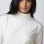 Green Lamb Ladies Gathers Roll Neck