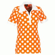 Galvin Green Maggie Ladies Golf Shirt Flame