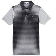 Lyle & Scott Club Fine Stripe Charcoal Melange 2012