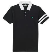 Lyle & Scott Club Stripe Sleeve Polo Shirt (KD660C02)