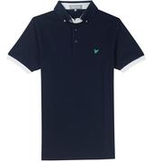 Lyle & Scott Club Tipped Polo Shirt Navy 2012 at Golfgeardirect.co.uk