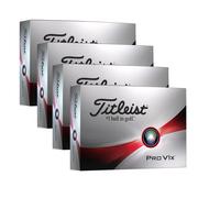 Titleist Pro V1x 4 For 3 Golf Balls Personalised White - 2024