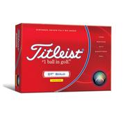 Titleist DT Solo Golf Balls Yellow 1 Dozen