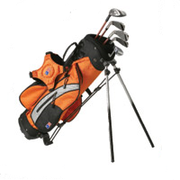 U.S. Kids Orange Starter Stand Bag Set 7-9