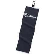 Wilson Staff Trifold Golf Towel - Black