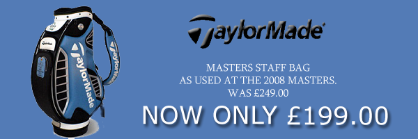 Taylormade Limited Edition Masters Season Opener Staff Bag