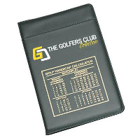 Golfers Club Scorecard Holder