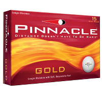Pinnacle Gold 15 Ball Pack 3 Box Deal