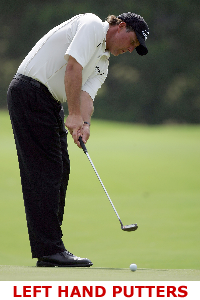Left Handed Golf Putters