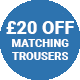 £20 OFF Matching Abacus Waterproof Trousers