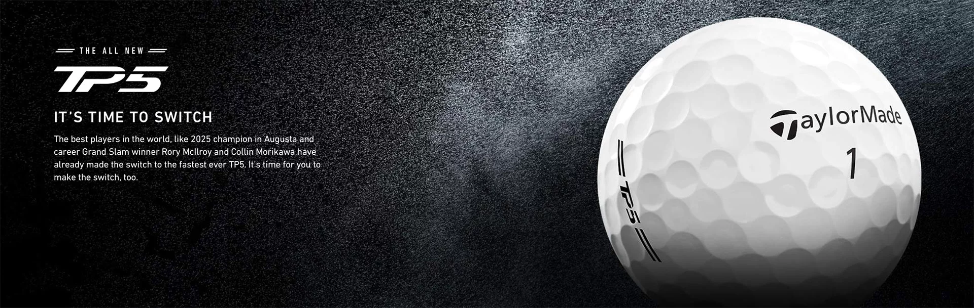 TaylorMade TP5 Banner