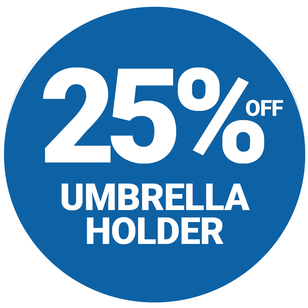 25% Off! PowaKaddy Umbrella Holder