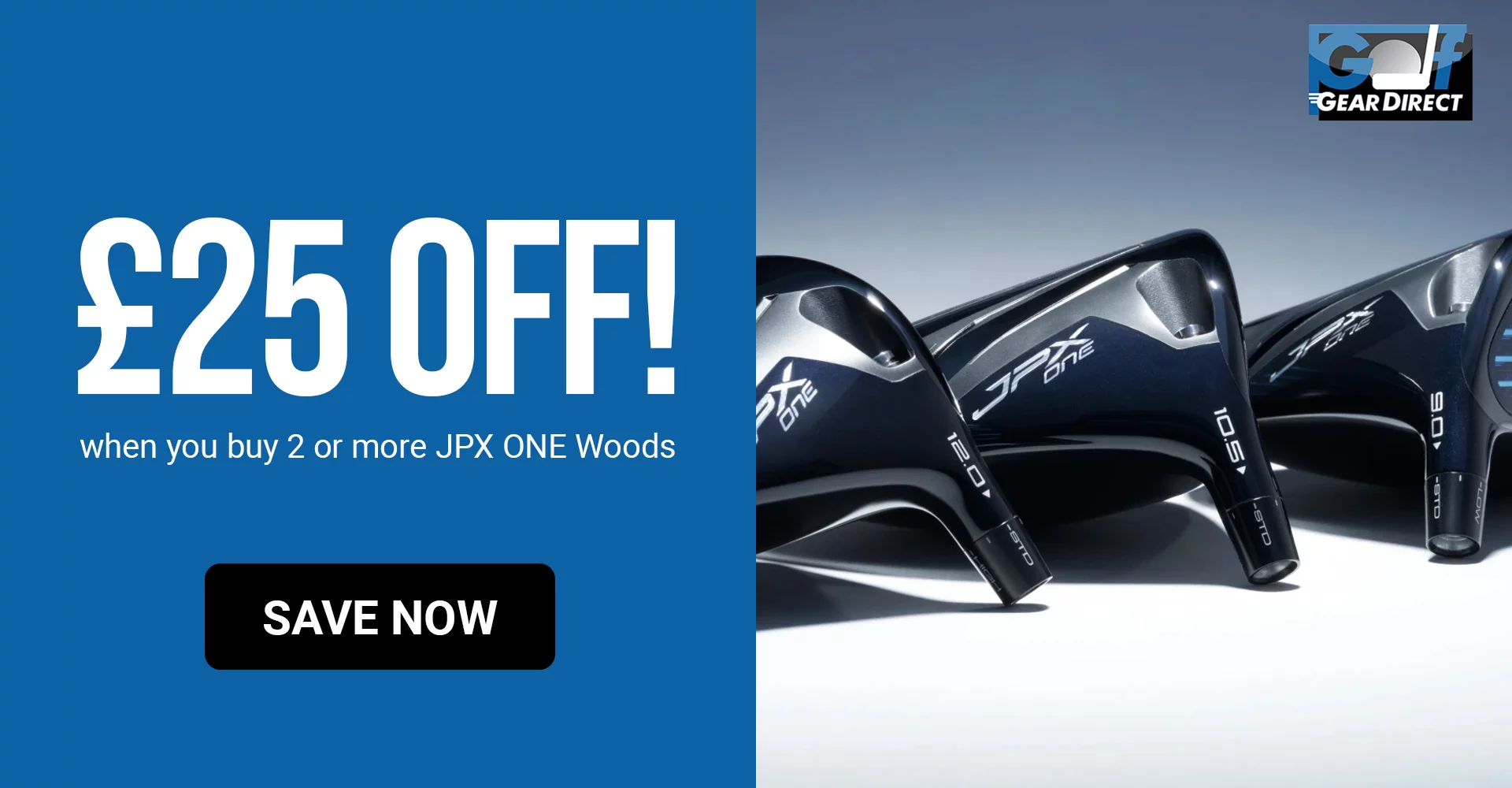 �25.00 Off Mizuno JPX ONE Woods