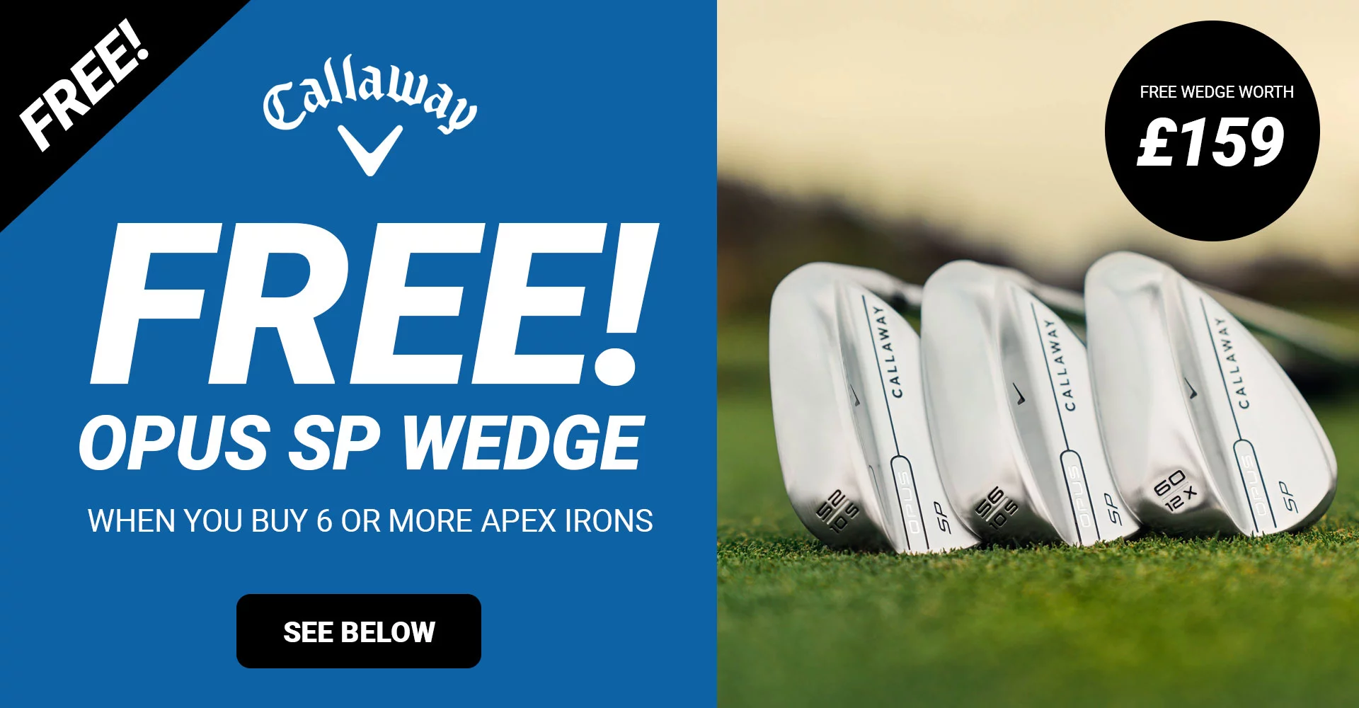 Free Opus SP Wedge Banner
