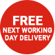 FREE Next Working Day Delivery!