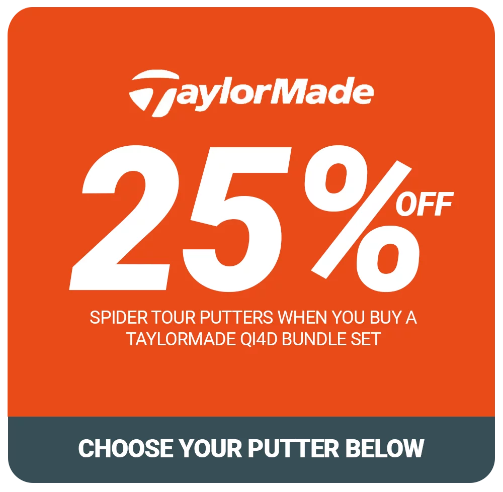 25% Off Spider Tour Putters