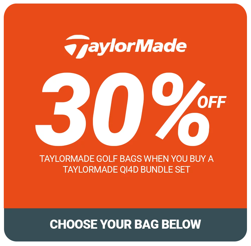 30% Off TaylorMade Bags
