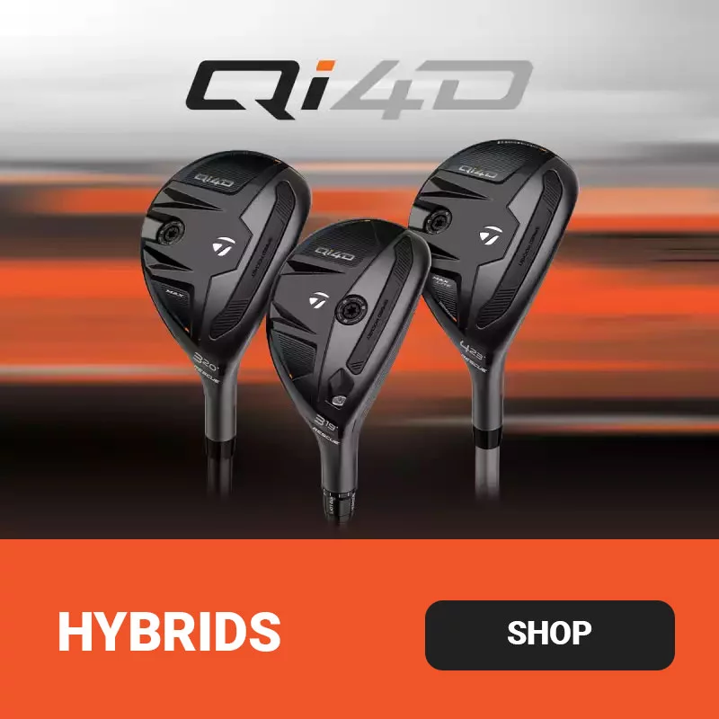 TaylorMade Qi4D Hybrids