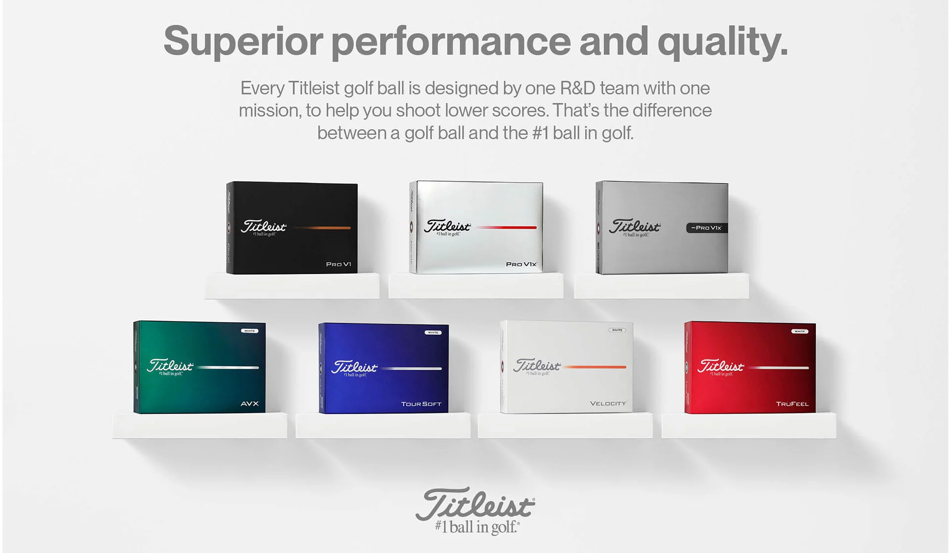 Titleist 2026 Golf Balls