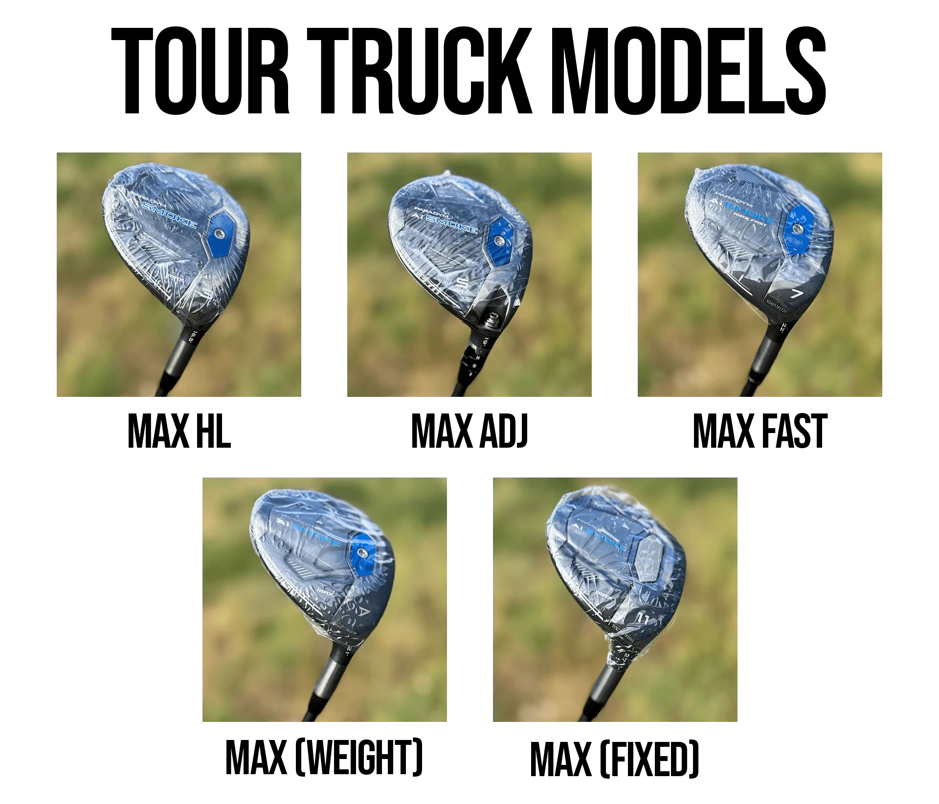 Callaway Ai Smoke Tour Fairway Woods
