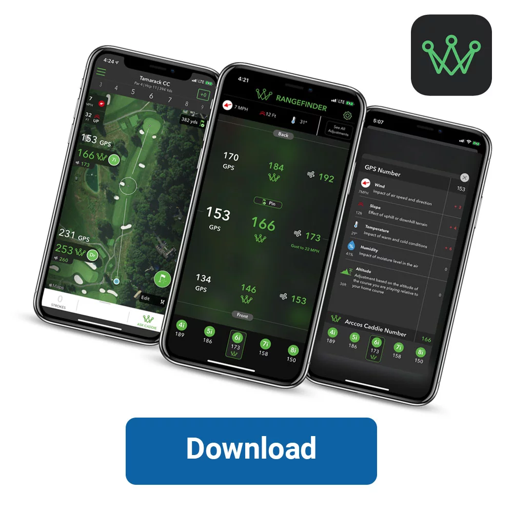 Arccos Caddie App