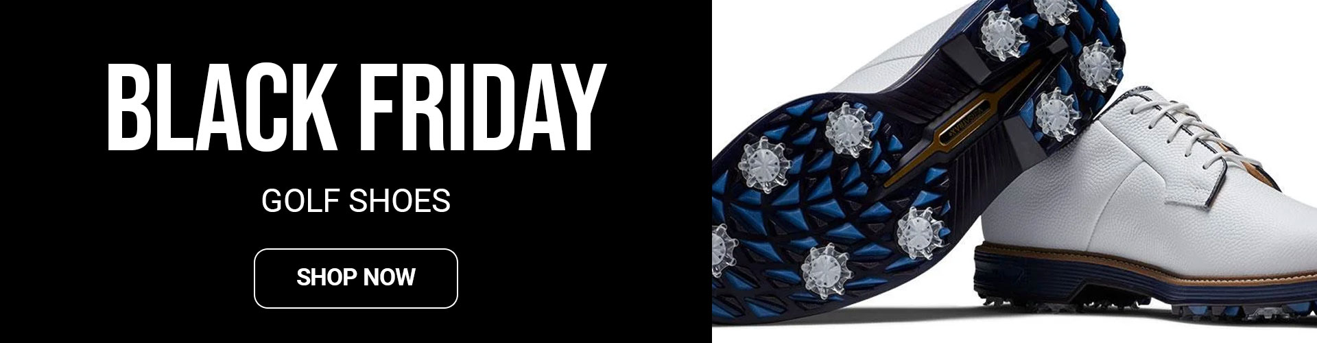 Black Friday Golf Shoes Banner