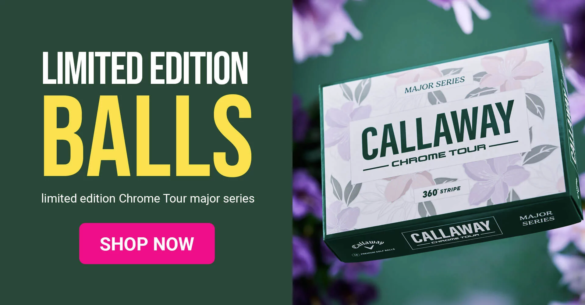 Chrome Tour April Major Balls