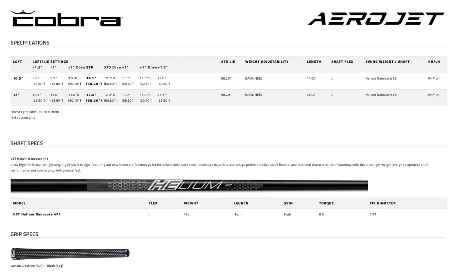 Cobra Aerojet Max Women