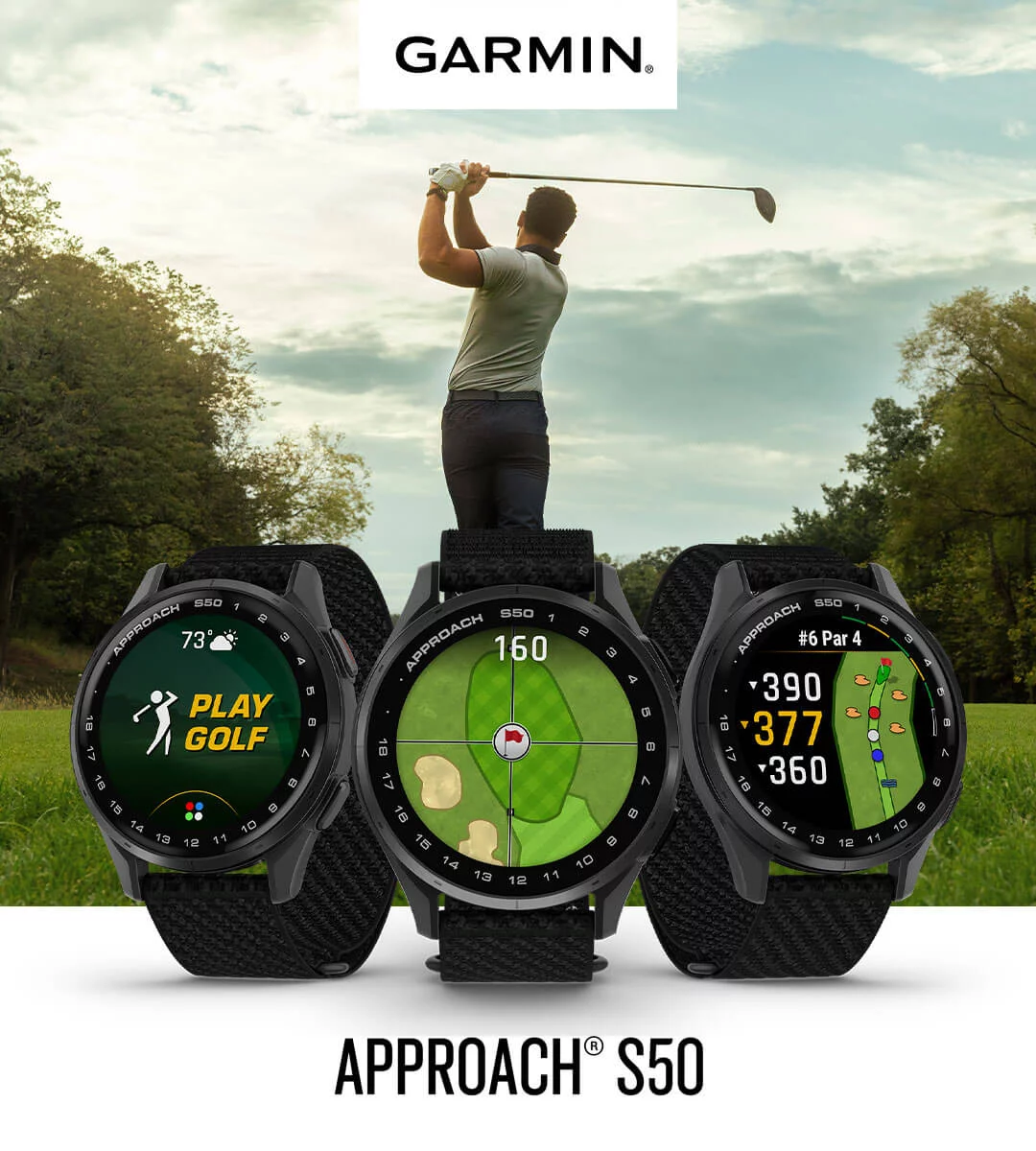 Garmin S50 GPS Banner