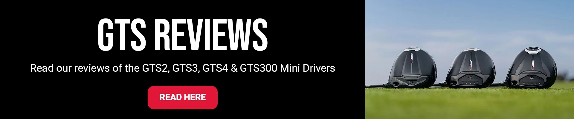 Titleist GTS Reviews Banner