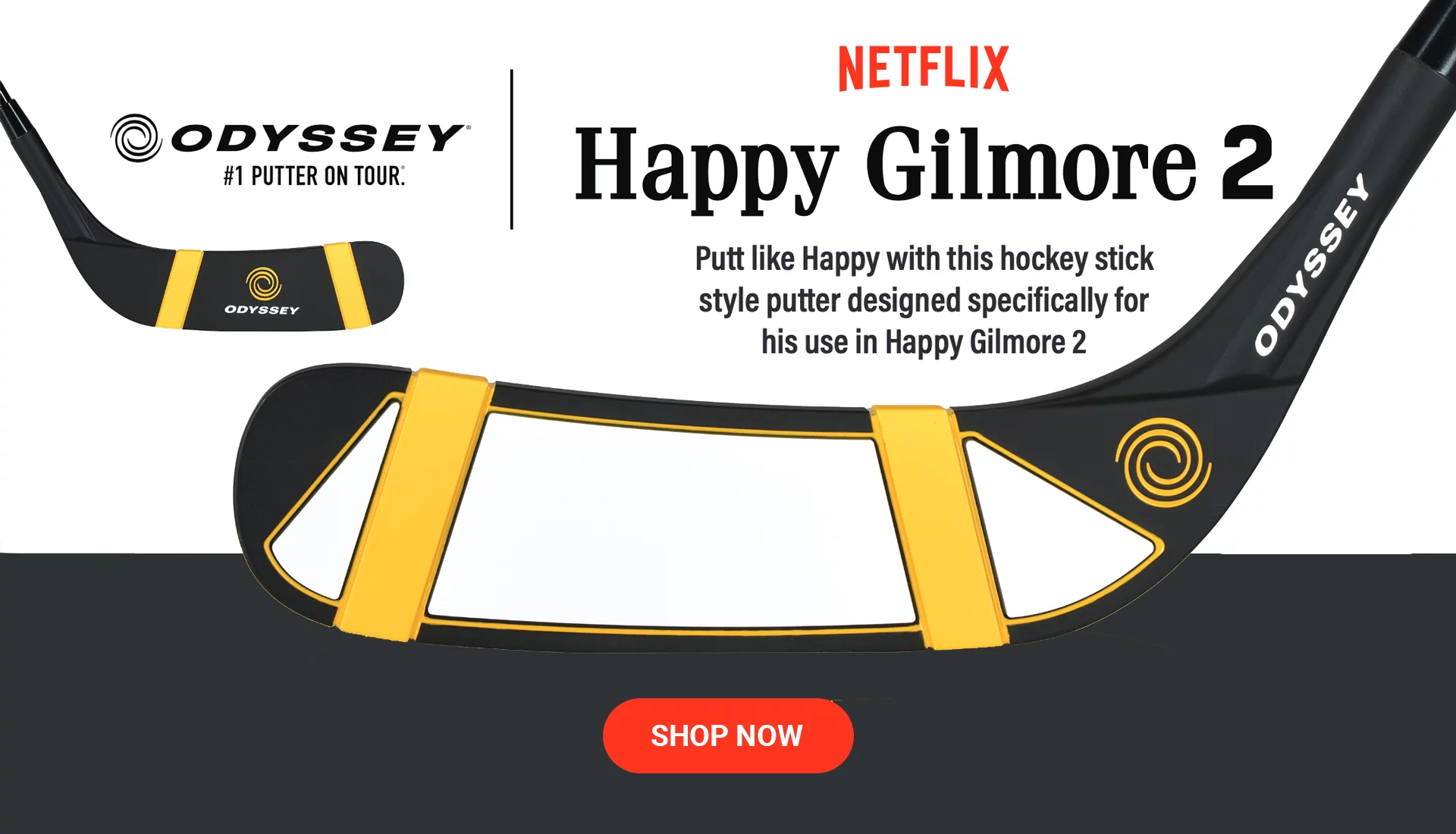Happy Gilmore 2 Putter Banner