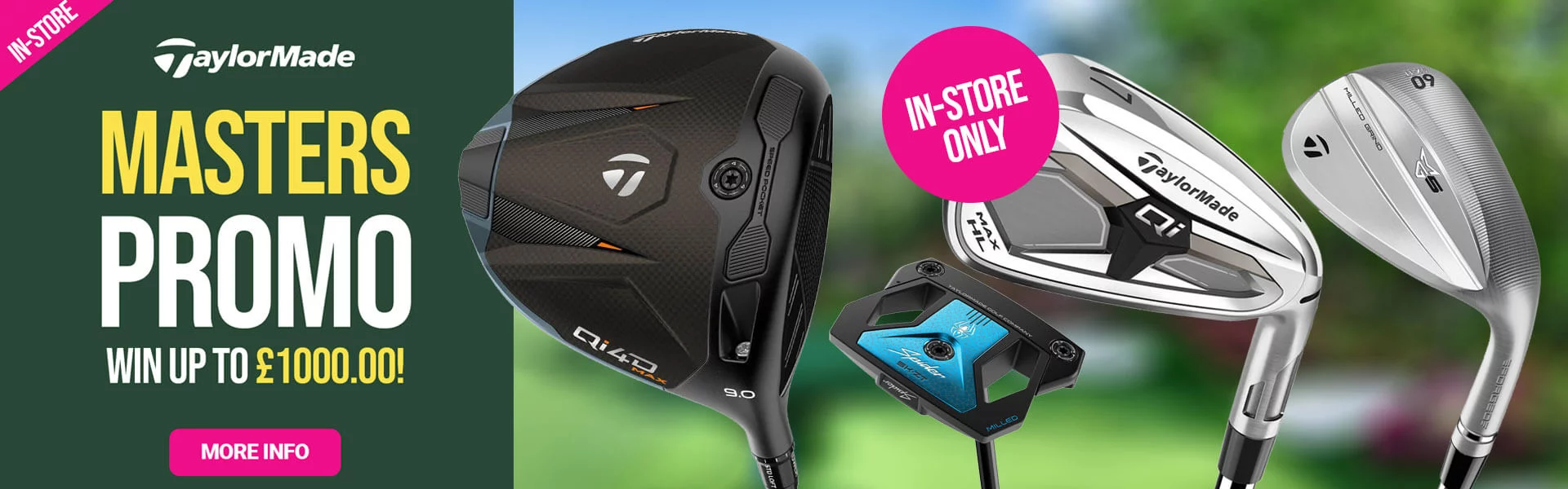 TaylorMade Masters Promo