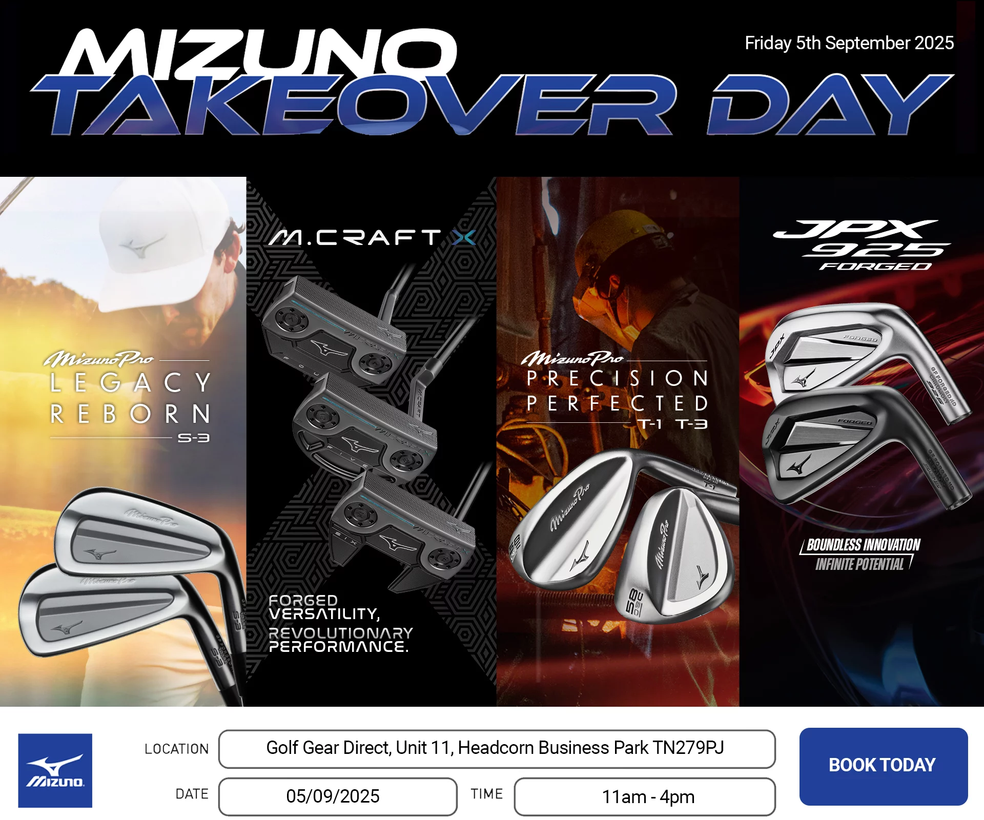 Mizuno Fitting Day