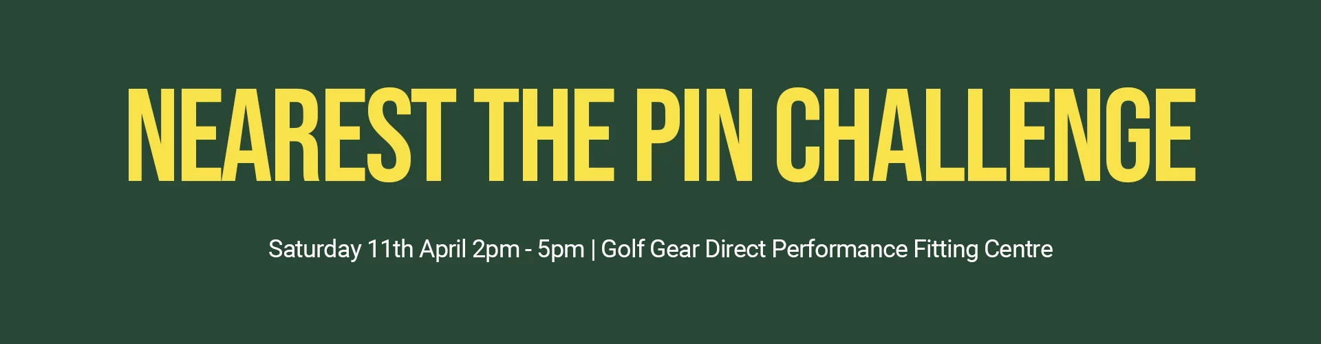 TaylorMade Masters Promo