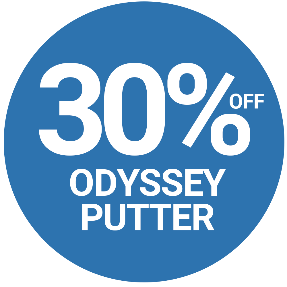 30% Off Odyssey DFX Putters!