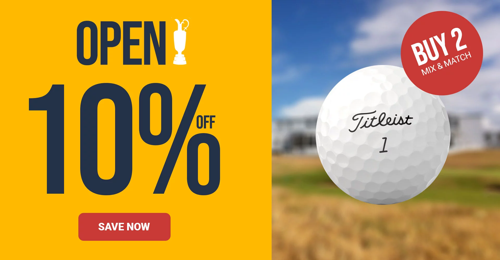 10% Off Golf Balls