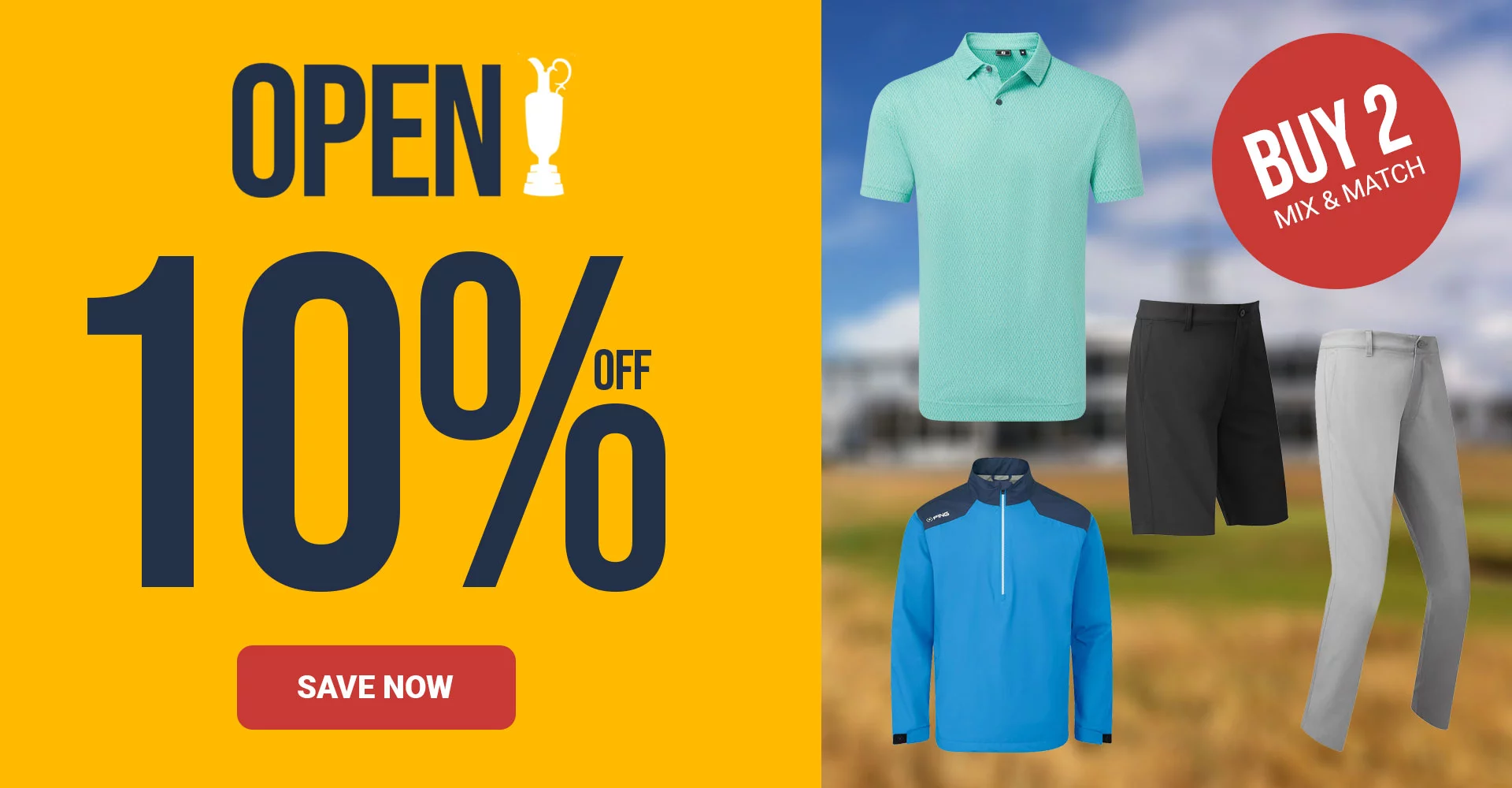 10% Off Clothing