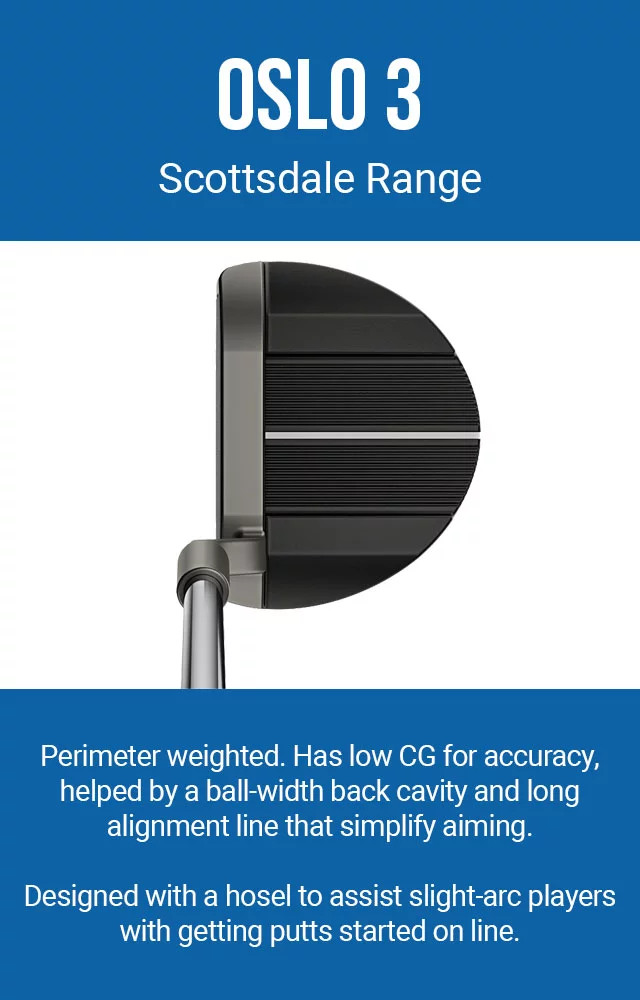 Ping Scottsdale Oslo 3 Putter 